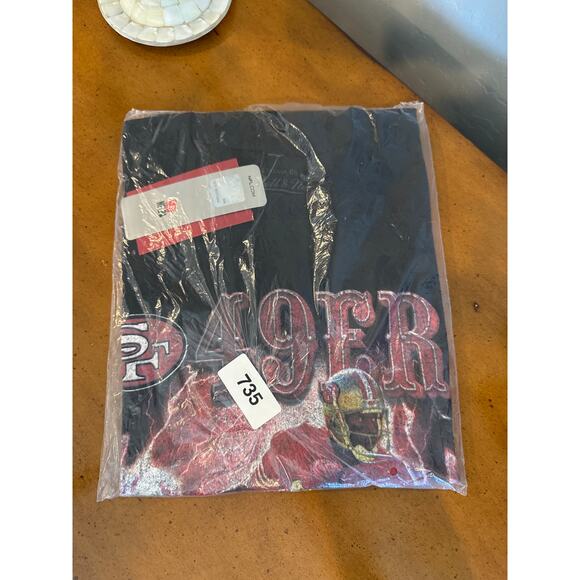 Mitchell & Ness 49ers Jerry Rice NFL Throwbacks Tee Size XL NWT - Picture 4 of 5